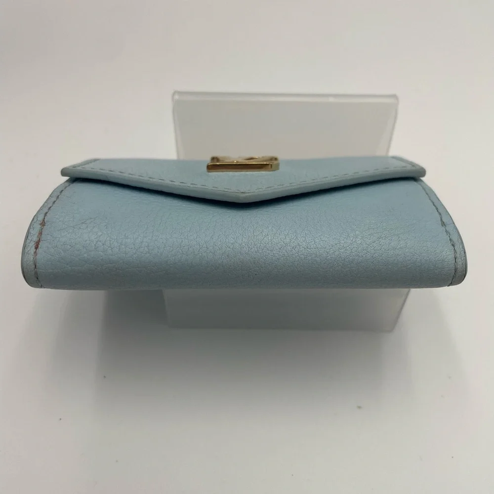 Louis Vuitton rare lock Light mini Blue Wallet - Picture 10 of 16